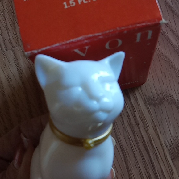 Avon 80s pretty cat decanter n.i.b. - Picture 14 of 16